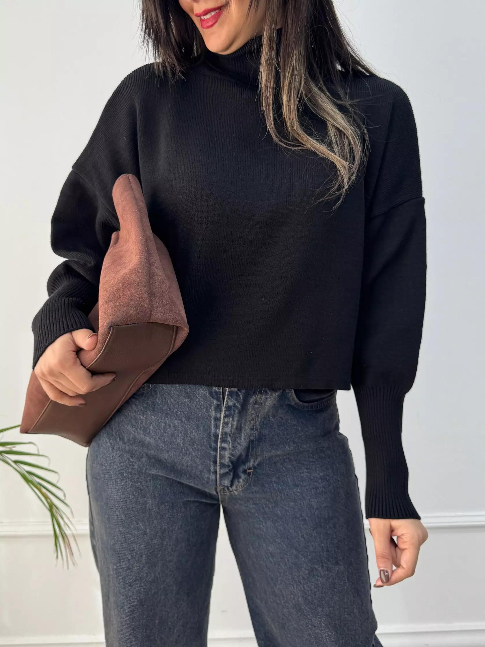 بافت یقه اسکی تی تی